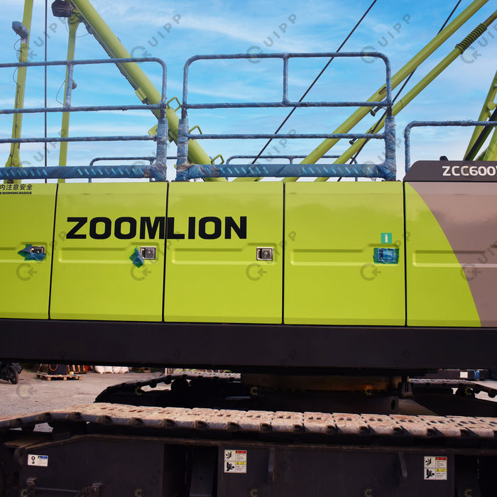 ZCC600V Zoomlion Crawler Crane (60 ton)