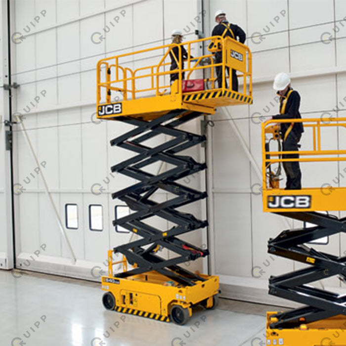 S4046E Scissor Lift (13.9m max height, 320kg load capacity)