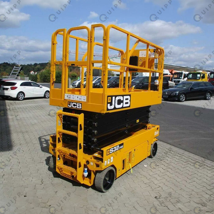 S3246E Scissor Lift (12m max height, 320kg load capacity)